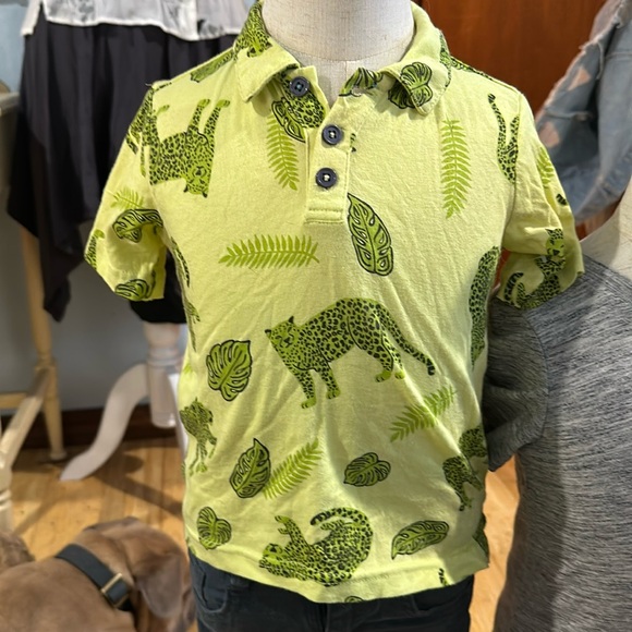 Fab kids button down short sleeves collared shirt - Picture 1 of 6